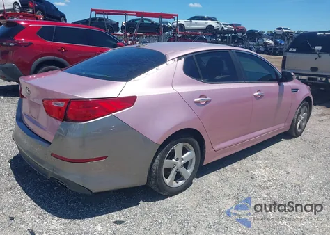 2015 Kia Optima Lx z USA, uszkodzony, nr VIN 5XXGM4A79FG440750